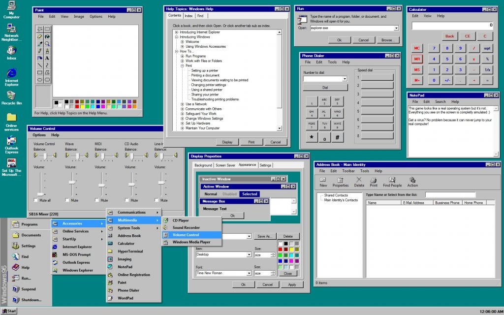 Windows95applications 20º Aniversario de #Windows95
