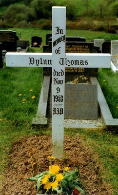 dylan thomas grave Dylan Thomas