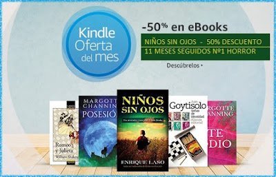 Promo Julio #NiñosSinOjos OFERTA 50% en #Amazon #Kindle